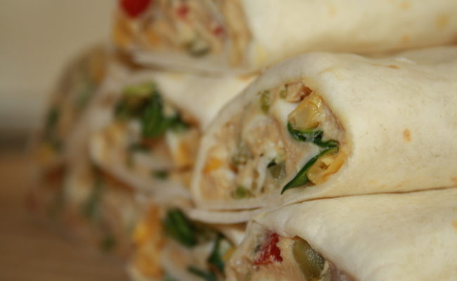 tortilla z tuńczykiem