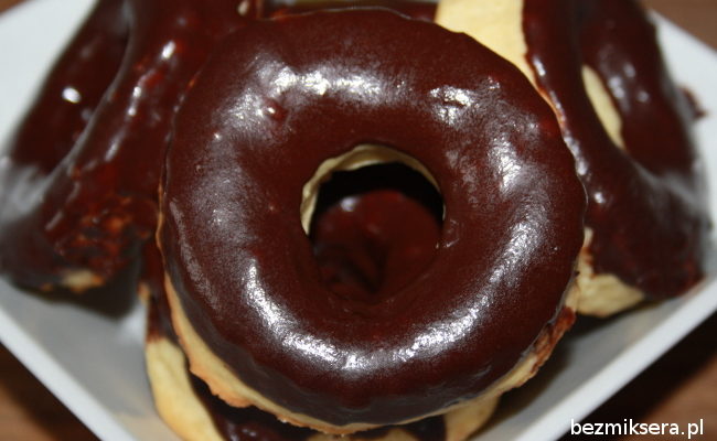 pieczone donaty